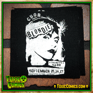 BLONDIE Live at CBGB - Punk Patch – Toxic Comics