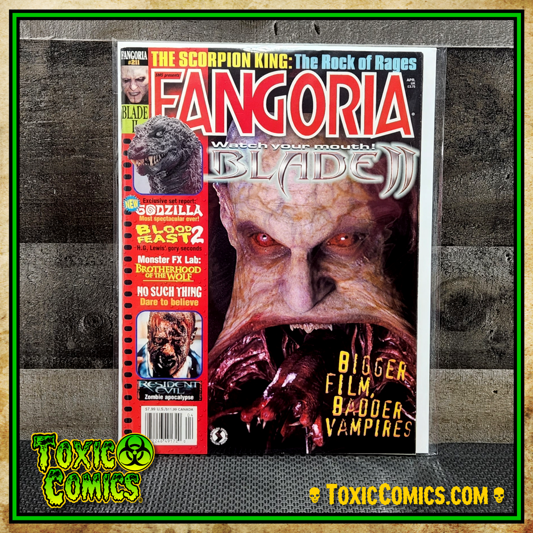 FANGORIA - Issue #211 (April 2002)