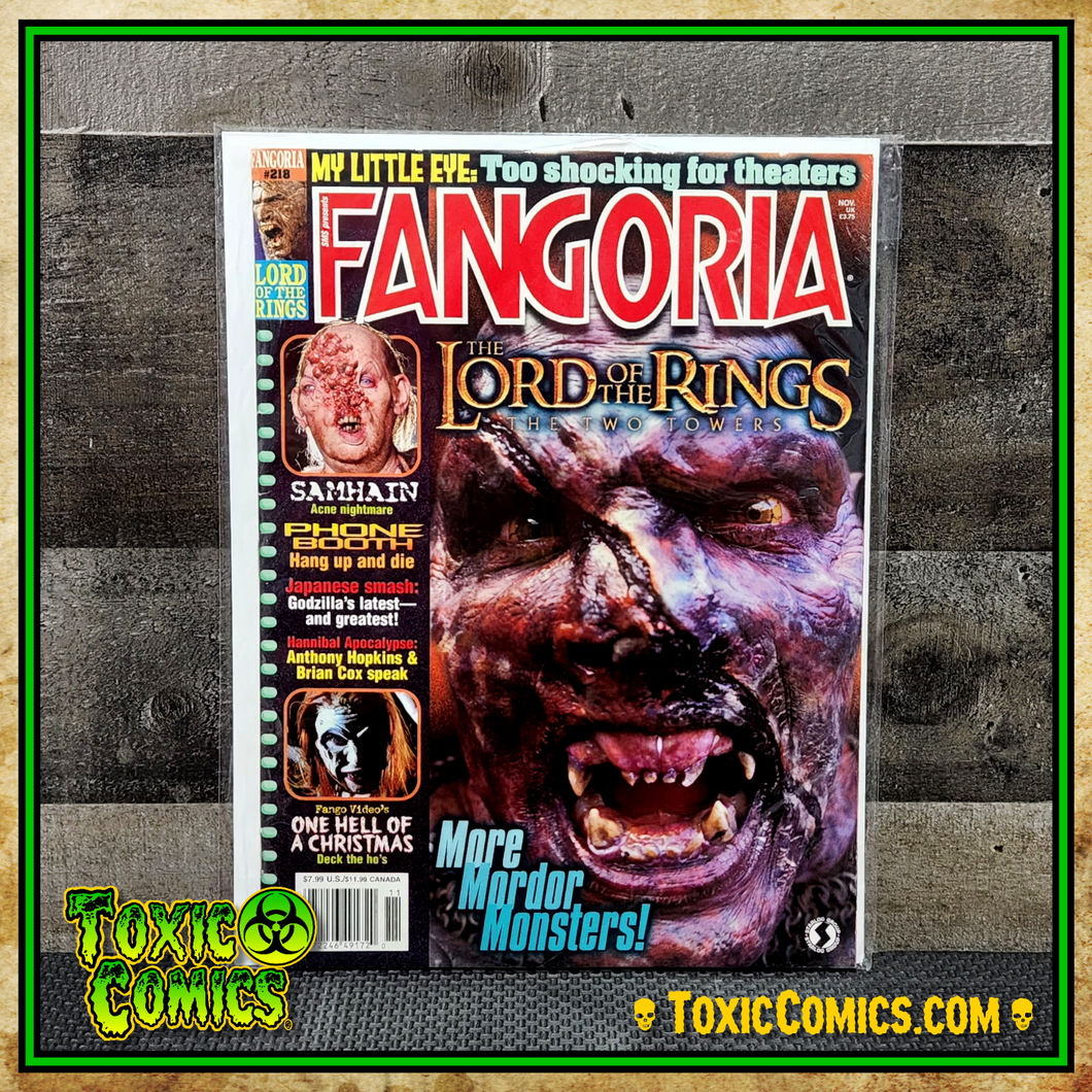 FANGORIA - Issue #218 (November 2002)