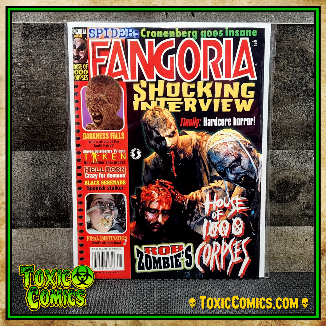 FANGORIA - Issue #219 (January 2003)